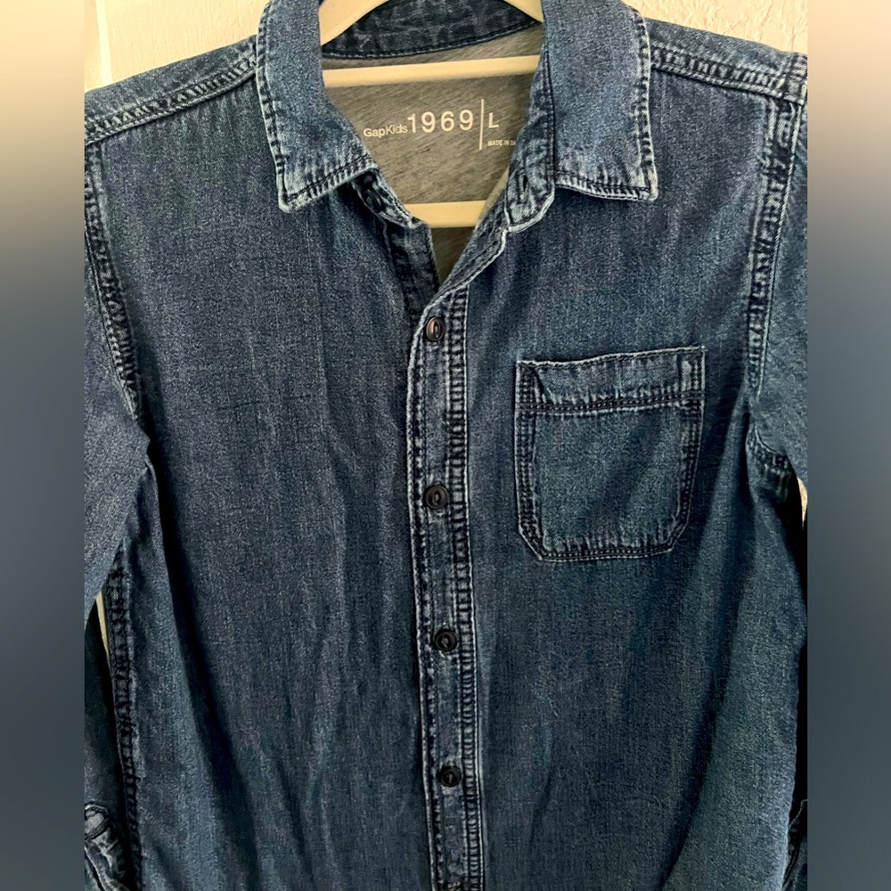 GAP denim long sleeve